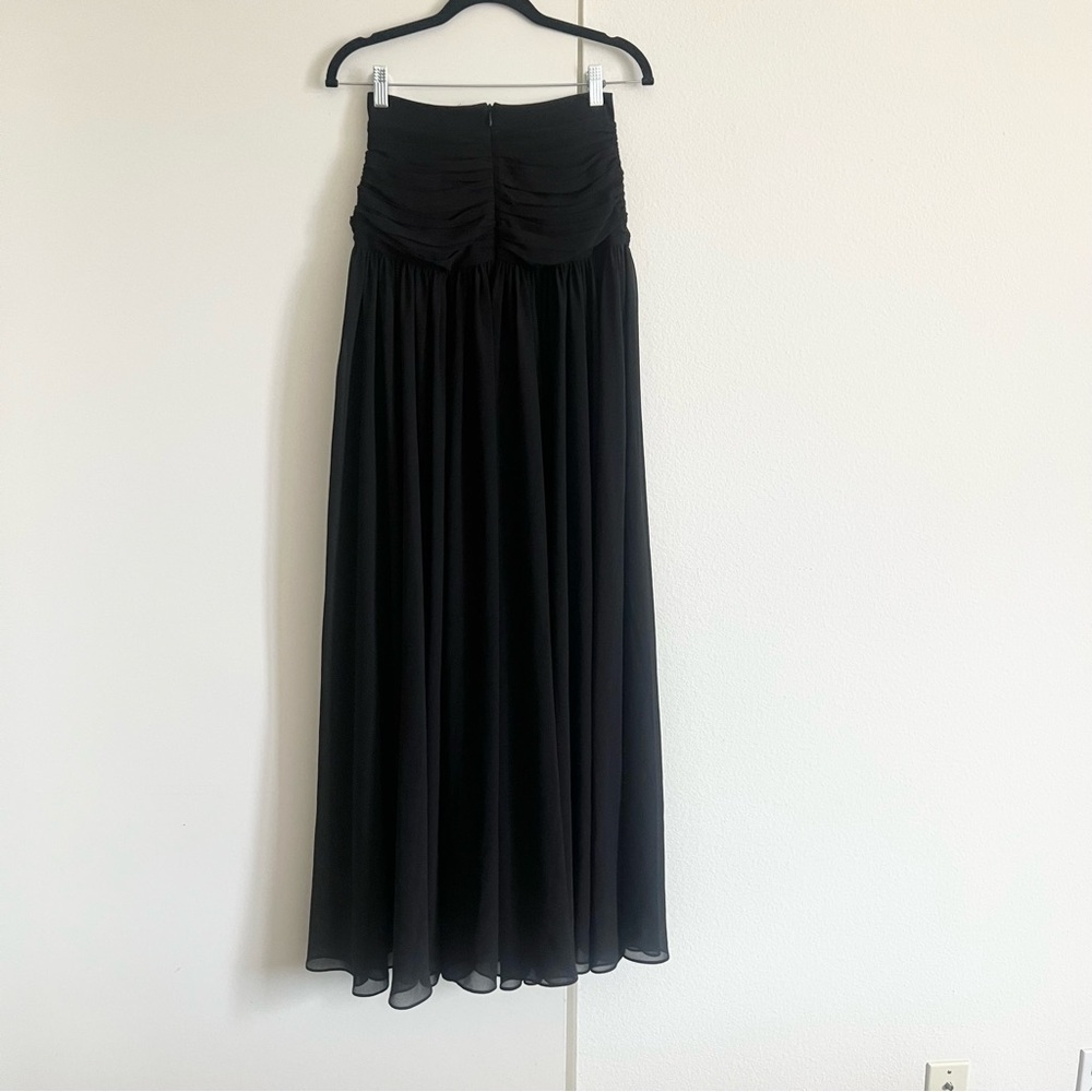 NWOT! Michael Costello x REVOLVE Blair Maxi Skirt in Black - Picture 9 of 9